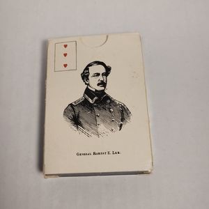 Confederate Generals Playing Cards Boxed